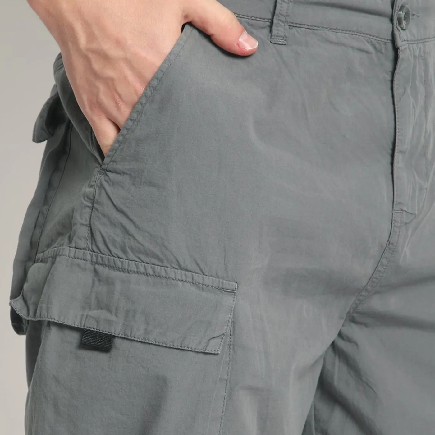 Men Regular Fit Cargo Shorts - Image 3