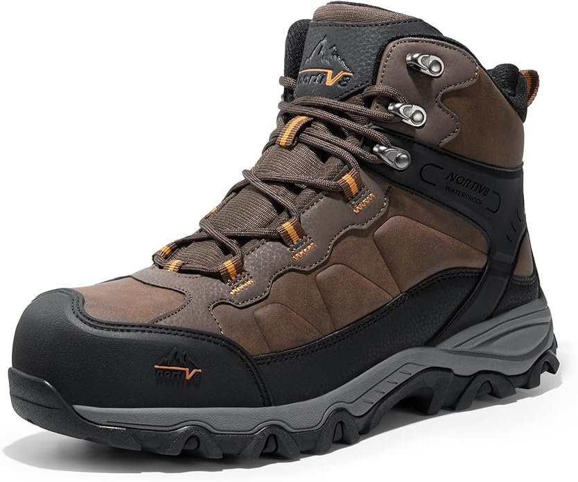 Waterproof Steel Toe Boots for Men Slip Resistant Safety Industrial Boots - Image 3