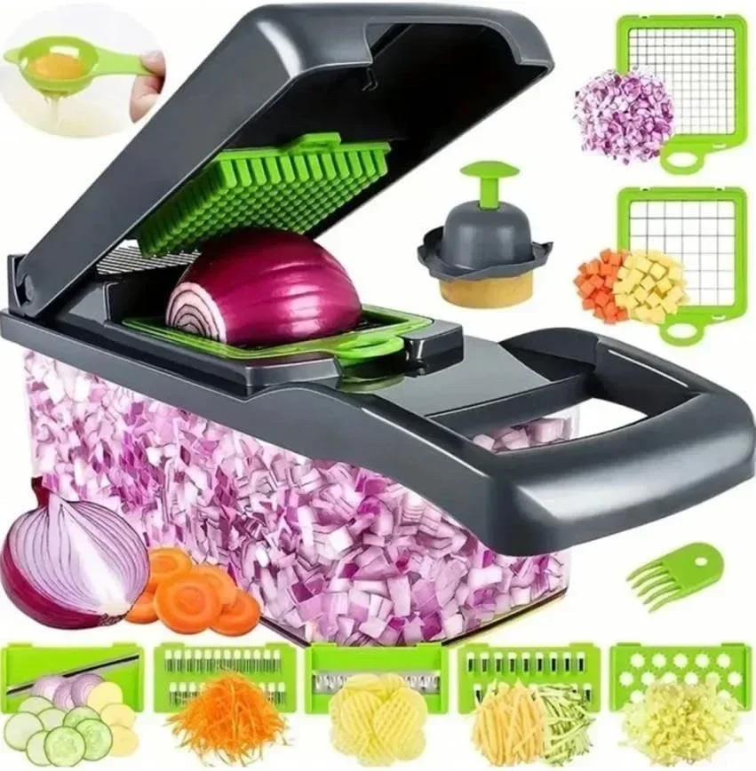 14/16 in 1 Multifunctional Vegetable Chopper Handle Food Grate Food Chopper Vegetable Slicer Dicer Cut Kitchen Items cocina - Image 6