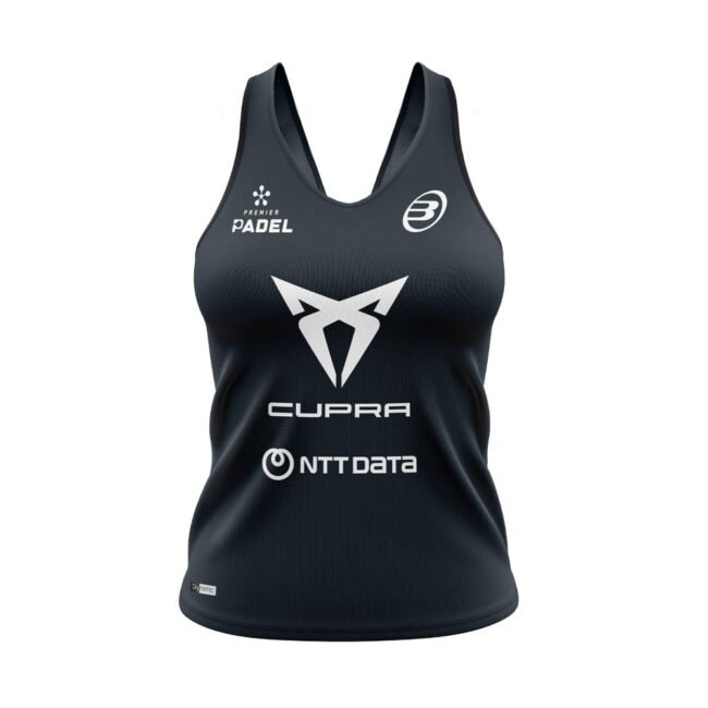 BULLPADEL BRETE DB Black T-shirt (DELFI BREA) SS24